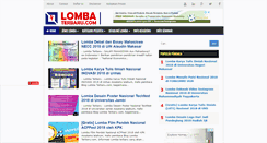 Desktop Screenshot of lombaterbaru.com